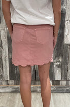 Scalloped Hem Skort image 2