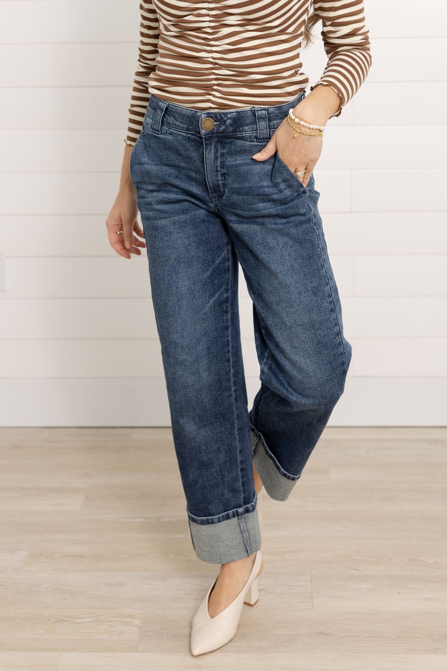 Crochet Lace Trim Mineral Washed Terry Knit Pants – Mainstream
